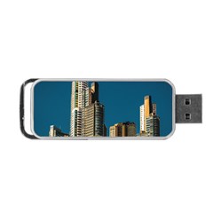 Puerto Madero Cityscape, Buenos Aires, Argentina Portable Usb Flash (two Sides) by dflcprintsclothing