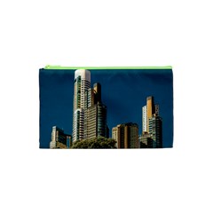 Puerto Madero Cityscape, Buenos Aires, Argentina Cosmetic Bag (xs) by dflcprintsclothing