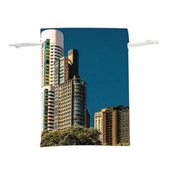 Puerto Madero Cityscape, Buenos Aires, Argentina Lightweight Drawstring Pouch (s) by dflcprintsclothing