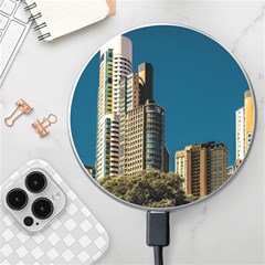 Puerto Madero Cityscape, Buenos Aires, Argentina Wireless Fast Charger(white) by dflcprintsclothing