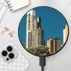 Puerto Madero Cityscape, Buenos Aires, Argentina Wireless Fast Charger(black) by dflcprintsclothing