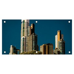 Puerto Madero Cityscape, Buenos Aires, Argentina Banner And Sign 6  X 3  by dflcprintsclothing