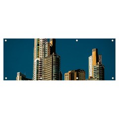 Puerto Madero Cityscape, Buenos Aires, Argentina Banner And Sign 8  X 3  by dflcprintsclothing