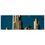 Puerto Madero Cityscape, Buenos Aires, Argentina Banner and Sign 9  x 3  Front