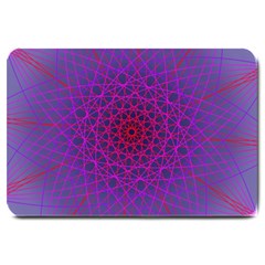 Geometric Pattern-line Art Large Doormat by Ravend