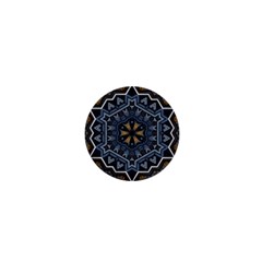 Rosette Mandala Ornament Wallpaper 1  Mini Magnets