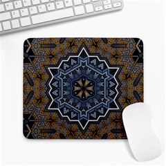 Rosette Mandala Ornament Wallpaper Large Mousepad