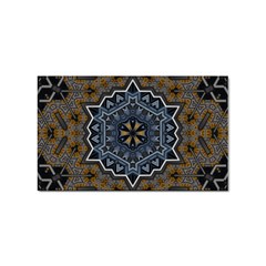 Rosette Mandala Ornament Wallpaper Sticker (Rectangular)