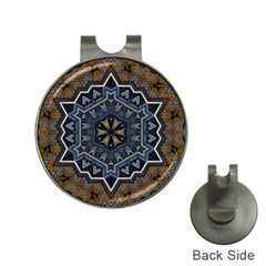 Rosette Mandala Ornament Wallpaper Hat Clips with Golf Markers