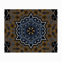 Rosette Mandala Ornament Wallpaper Small Glasses Cloth