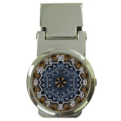 Rosette Mandala Ornament Wallpaper Money Clip Watches