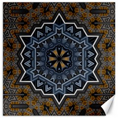 Rosette Mandala Ornament Wallpaper Canvas 12  x 12 