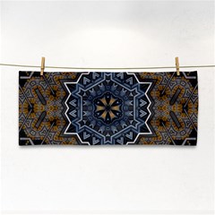 Rosette Mandala Ornament Wallpaper Hand Towel