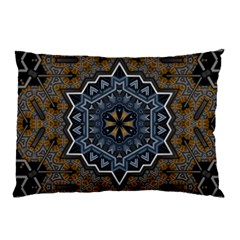 Rosette Mandala Ornament Wallpaper Pillow Case