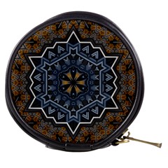 Rosette Mandala Ornament Wallpaper Mini Makeup Bag