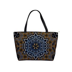 Rosette Mandala Ornament Wallpaper Classic Shoulder Handbag