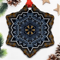 Rosette Mandala Ornament Wallpaper Ornament (Snowflake)