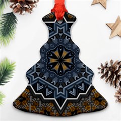 Rosette Mandala Ornament Wallpaper Ornament (Christmas Tree) 