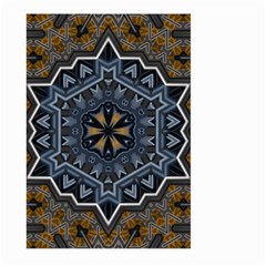 Rosette Mandala Ornament Wallpaper Large Garden Flag (Two Sides)