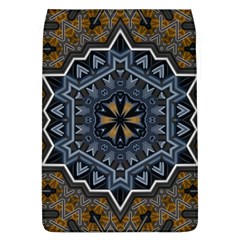 Rosette Mandala Ornament Wallpaper Removable Flap Cover (L)