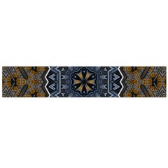 Rosette Mandala Ornament Wallpaper Large Premium Plush Fleece Scarf 