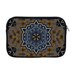 Rosette Mandala Ornament Wallpaper Apple MacBook Pro 17  Zipper Case