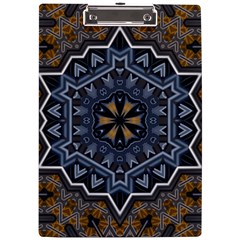 Rosette Mandala Ornament Wallpaper A4 Acrylic Clipboard