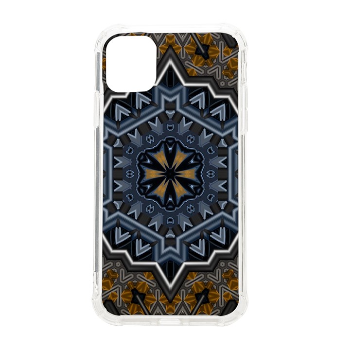 Rosette Mandala Ornament Wallpaper iPhone 11 TPU UV Print Case