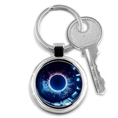 Artificial Intelligence Ai Key Chain (round) by Ravend