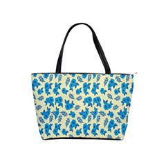 Rose Floral Seamless Pattern Classic Shoulder Handbag by Ravend