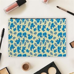 Rose Floral Seamless Pattern Cosmetic Bag (large) by Ravend