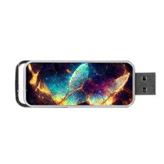 Abstract Galactic Wallpaper Portable Usb Flash (one Side) by Ravend