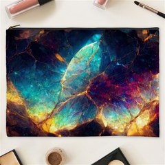 Abstract Galactic Wallpaper Cosmetic Bag (xxxl) by Ravend