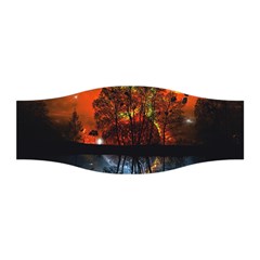 Space Nature Fantasy Trees Stretchable Headband by Ravend