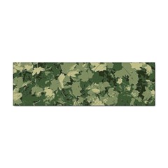 Green Leaves Camouflage Sticker Bumper (10 Pack)