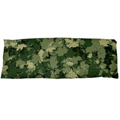 Green Leaves Camouflage Body Pillow Case (dakimakura) by Ravend