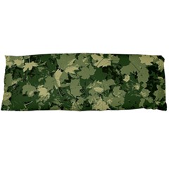 Green Leaves Camouflage Body Pillow Case Dakimakura (two Sides) by Ravend