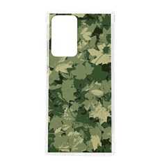 Green Leaves Camouflage Samsung Galaxy Note 20 Ultra Tpu Uv Case by Ravend