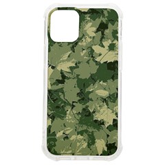 Green Leaves Camouflage Iphone 12 Mini Tpu Uv Print Case	