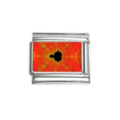 Fractal Mandelbrot Set Pattern Art Italian Charm (9mm)