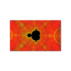 Fractal Mandelbrot Set Pattern Art Sticker (rectangular)