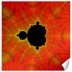 Fractal Mandelbrot Set Pattern Art Canvas 12  X 12 