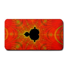 Fractal Mandelbrot Set Pattern Art Medium Bar Mat by Ravend