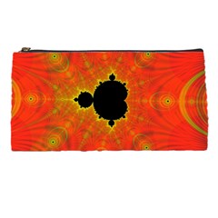 Fractal Mandelbrot Set Pattern Art Pencil Case by Ravend