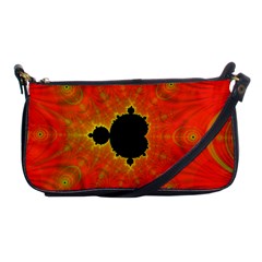 Fractal Mandelbrot Set Pattern Art Shoulder Clutch Bag by Ravend