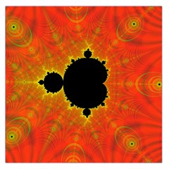 Fractal Mandelbrot Set Pattern Art Square Satin Scarf (36  X 36 ) by Ravend