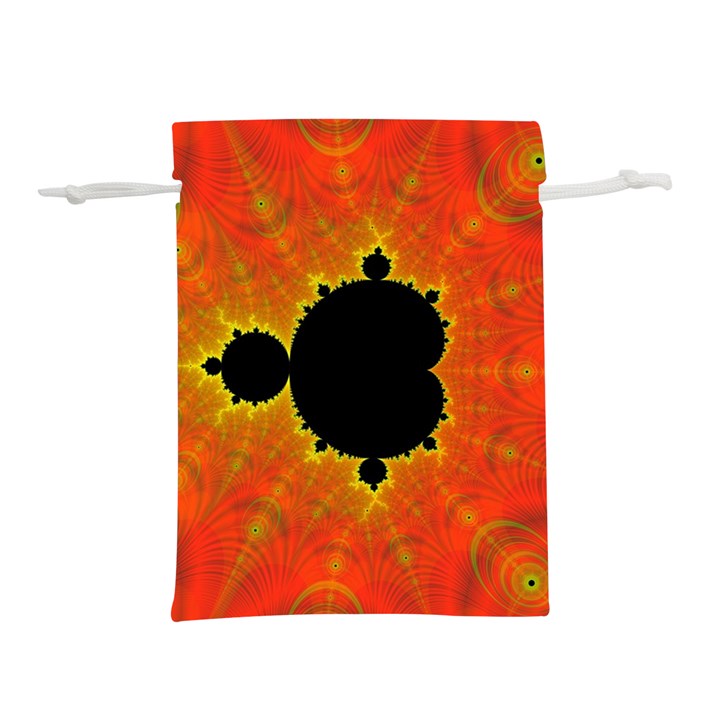 Fractal Mandelbrot Set Pattern Art Lightweight Drawstring Pouch (M)