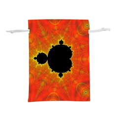 Fractal Mandelbrot Set Pattern Art Lightweight Drawstring Pouch (l) by Ravend