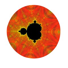 Fractal Mandelbrot Set Pattern Art Mini Round Pill Box (pack Of 3) by Ravend