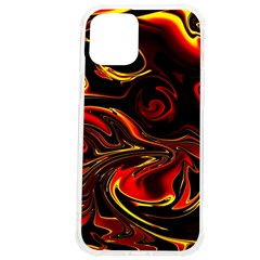 Modern Art Design Fantasy Surreal Orange Iphone 12 Pro Max Tpu Uv Print Case by Ravend